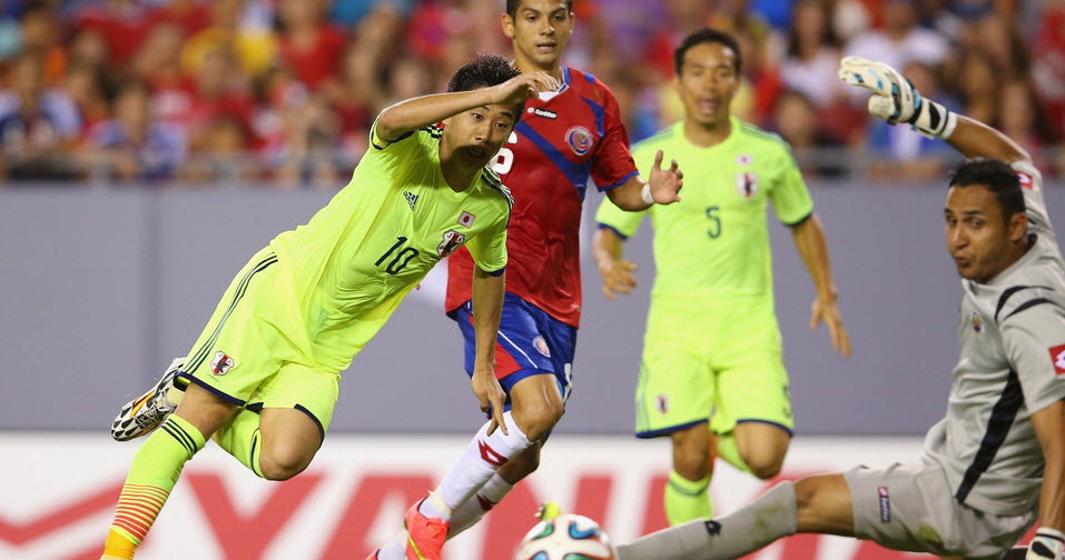 شينجی کاواگا|لحظه به ثمر رسیدن گل ژاپن توسط کاگاوا