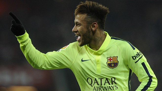 نیمار|اتلتیک بیلبائو 2 - 5 بارسلونا / لالیگا