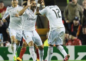 کریم بنزما|لیورپول 0 - 3 رئال مادرید / لیگ قهرمانان