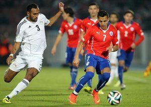 الکسیس سانچز|شیلی 3-2 مصر