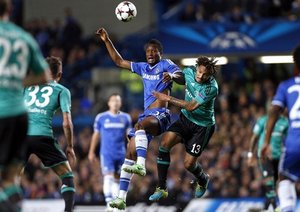 چلسی 3-0 شالکه / گروه E لیگ قهرمانان اروپا