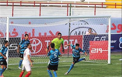 لیگ برتر | پدیده ۱ - پیکان ۱ در نیمه اول