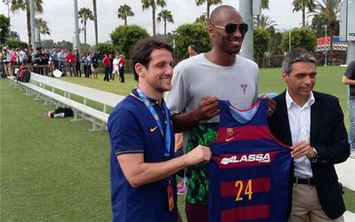 عکس روز | ستاره NBA در تمرینات بارسلونا