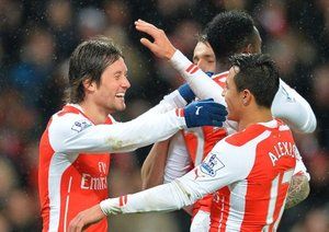 توماس روسیچکی|آرسنال 2 - 1 کوئینز پارک رنجرز / لیگ جزیره