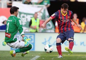 لیونل مسی|الچه 0-0 بارسلونا