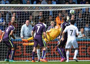 جو هارت|سوانسی 2 - 4 منچستر سیتی / لیگ جزیره