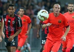 جرمی متیو|بارسلونا 1-1 نیس / دیدار دوستانه