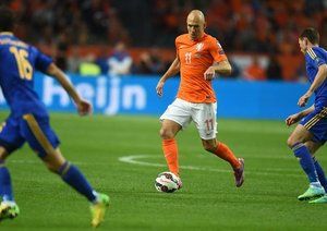 آرین روبن|هلند 3-1 قزاقستان / مقدماتی یورو 2016