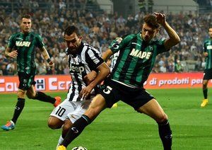 کارلوس توز|ساسولو 1 - 1 یونتوس / سری آ