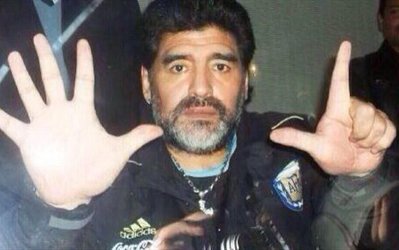 واکنش جالب مارادونا به شکست برزیل+عکس