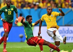 فرناندینهو|برزیل 4-1 کامرون /مرحله گروهی جام جهانی