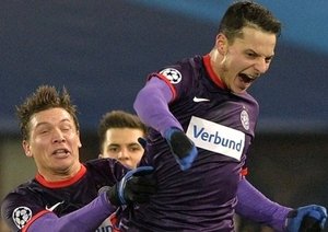 آستریا وین 4-1 زنیت / گروه G لیگ قهرمانان اروپا