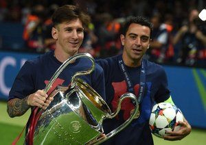 ژاوی - لئو مسی|یوونتوس 1 - 3 بارسلونا / فینال لیگ قهرمانان