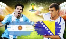آرژانتین 2 - 1 بوسنی و هرزگوبین