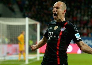 آرین روبن|اوگزبورگ 0 - 4 بایرن مونیخ / بوندسلیگا