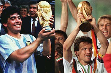 تصاویری از دو فینال ماندگار آلمان - آرژانتین/ خندههایی که به گریه تبدیل شد!