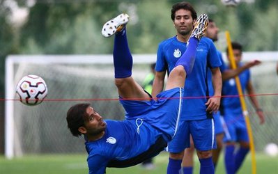 حاشیه‌های تمرین استقلال | تمرین سبک در غیاب مظلومی و حیدری