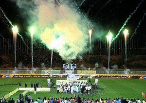 جشن بازیکنان ذوب آهن|None