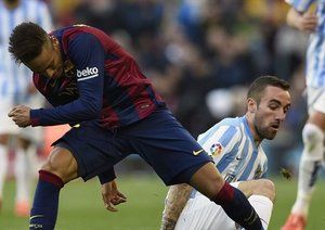 نیمار|بارسلونا 0 - 1 مالاگا / لالیگا