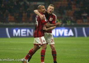 نایجل دی یانگ - آباته|میلان 2 - 1 ساسوئولو / جام حذفی ایتالیا