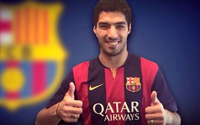 سوارز تمریناتش با بارسا را آغاز کرد