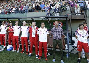 جوزپه گوآردیولا|ستارگان ام ال اس 2-1 بایرن مونیخ / دیدار دوستانه