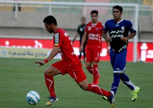 امید عالیشاه|استقلال خوزستان 2 - 1 پرسپولیس تهران / لیگ برتر ایران (خلیج فارس)