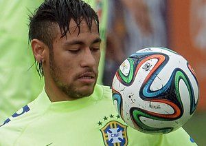 نیمار دا سیلوا|تمرین تیم ملی برزیل