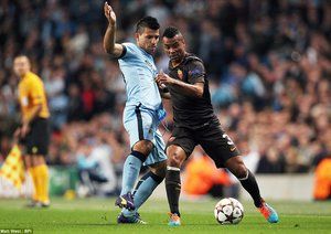 اشلی کول|منچسترسیتی 1-1 آ اس رم / لیگ قهرمانان