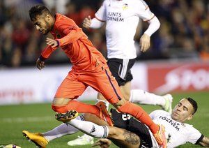 اوتامندی - نیمار|والنسیا 0 - 1 بارسلونا / لالیگا