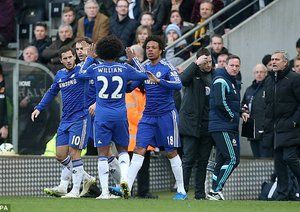 لویک رمی|هال سیتی 2 - 3 چلسی / لیگ جزیره