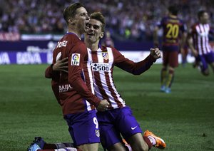 فرناندو تورس - آنتوان گریزمن|اتلتیکو مادرید 1 - 2 بارسلونا / لالیگا