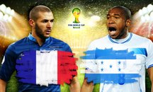 فرانسه 3 - 0 هندوراس