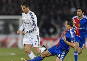 کریستیانو رونالدو|بازل 0 - 1 رئال مادرید / لیگ قهرمانان