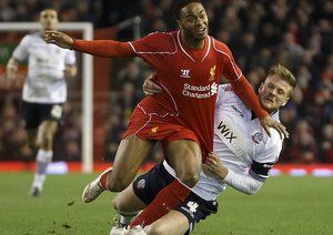 خطا روی استرلینگ|لیورپول 0 - 0 بولتون / جام حذفی