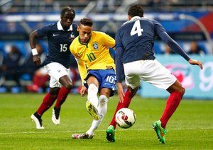 نیمار|فرانسه 1 - 3 برزیل / دیدار دوستانه