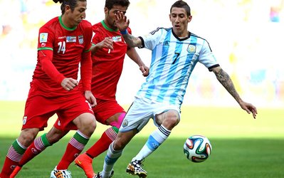 تیموریان دوندهترین بازیکن ایران مقابل آرژانتین