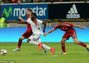 سرخیو راموس - کوکه|اسپانیا 2 - 1 کاستاریکا / دیدار دوستانه