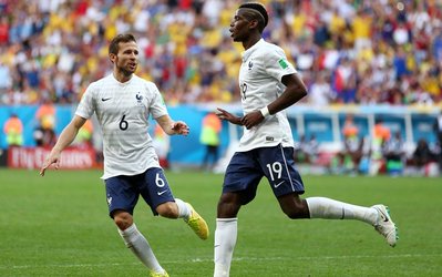 پوگبا بهترین بازیکن دیدار فرانسه - نیجریه شد