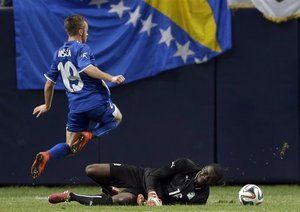 بوسنی و هرزگوین|بوسنی 2-1 ساحل عاج