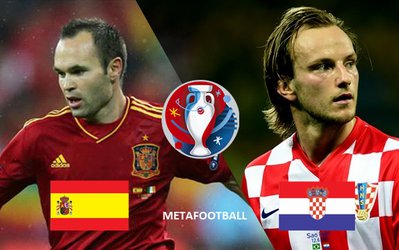 یورو 2016 فرانسه | پیش بازی کرواسی - اسپانیا