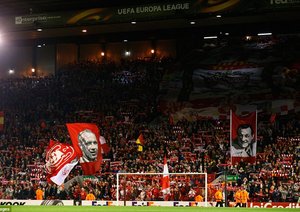 هواداران لیورپول|لیورپول 1 - 1 سیون / لیگ اروپا