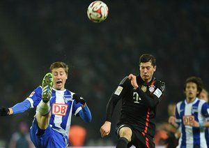 رابرت لواندوفسکی|هرتابرلين 0 - 1 بایرن مونیخ / بوندسلیگا