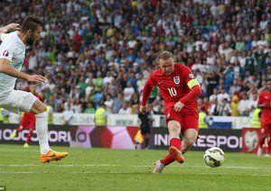 وین رونی|اسلوونی 2 - 3 انگلستان / مقدماتی یورو 2016