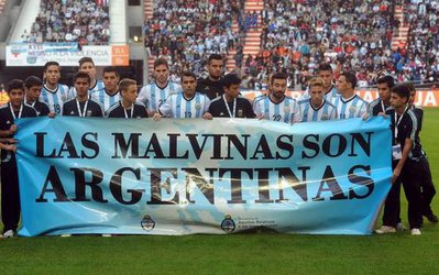 تنبیه آرژانتین از سوی فیفا به علت دفاع از تمامیت ارضی