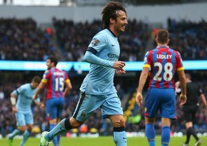 داوید  سیلوا|منچستر سیتی 3 - 0 کریستال پالاس / لیگ جزیره