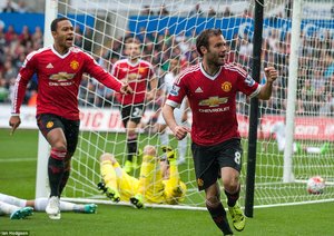 خوان ماتا|سوانسی 2 - 1 منچستر یونایتد / لیگ جزیره