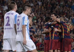 توماس ورمائلن|بارسلونا 1 - 0 مالاگا / لالیگا