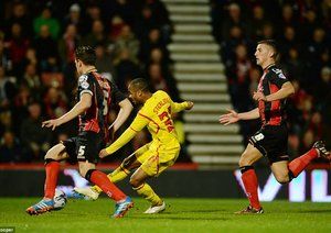 رحيم استرلینگ|ای اف سی بورنموث 1 - 3 لیورپول / جام اتحادیه