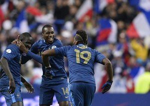 فرانسه 3-0 اوکراین / پلی آف جام جهانی 2014|فرانسه 3-0 اوکراین / پلی آف جام جهانی 2014
فرانسه در مجموع با نتیجه 3-2 به جام جهانی صعود کرد